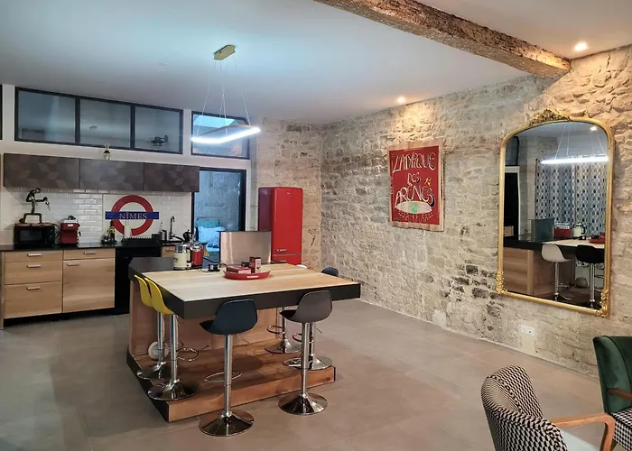 Διαμέρισμα L'atypique Des Arenes, Loft D'artiste Νιμ