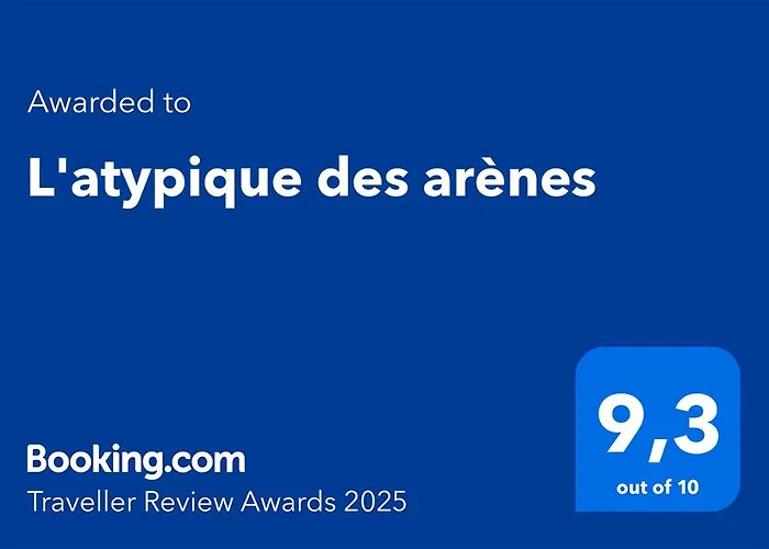 L'atypique Des Arenes, Loft D'artiste Νιμ